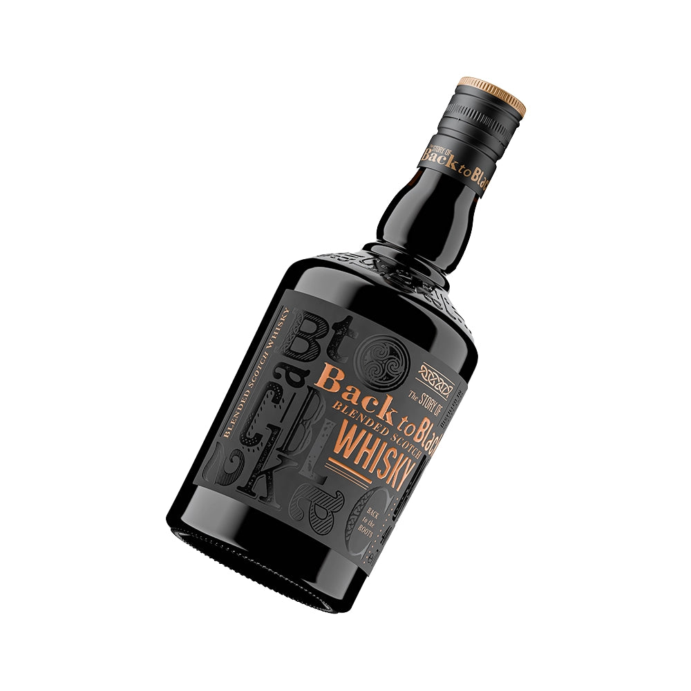 The Story of Back to Black Blended Scotch Whisky