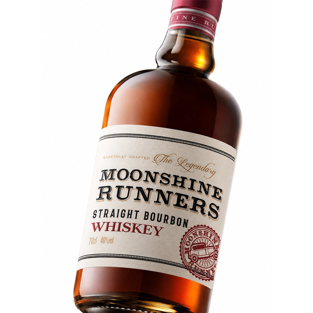 Moonshine Runners Straight Bourbon whiskey