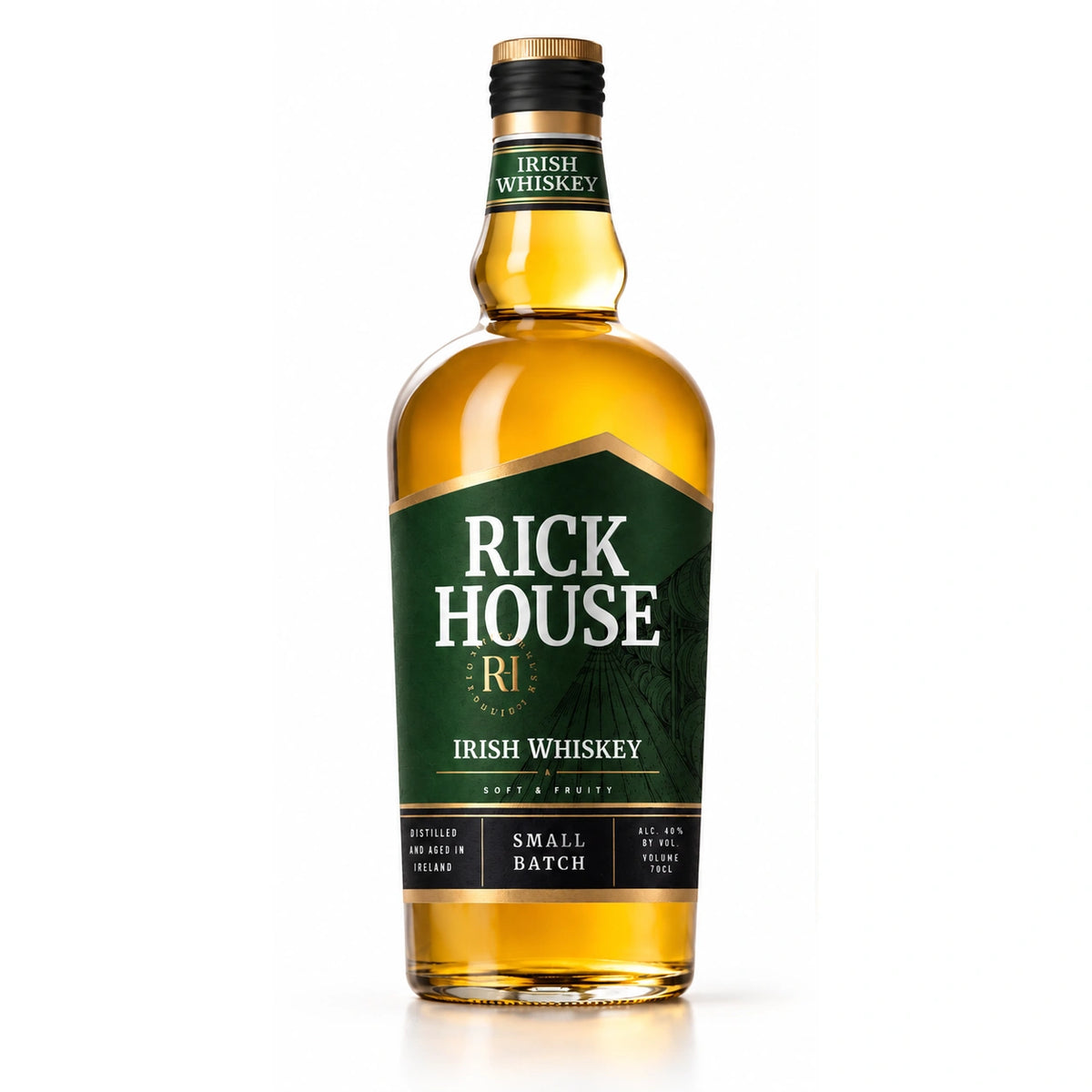 Rick House Irish Whiskey front view
