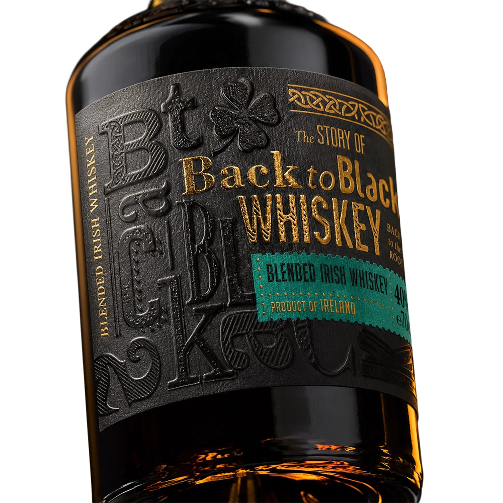 The Story of Back to Black Blended Irish Whiskey