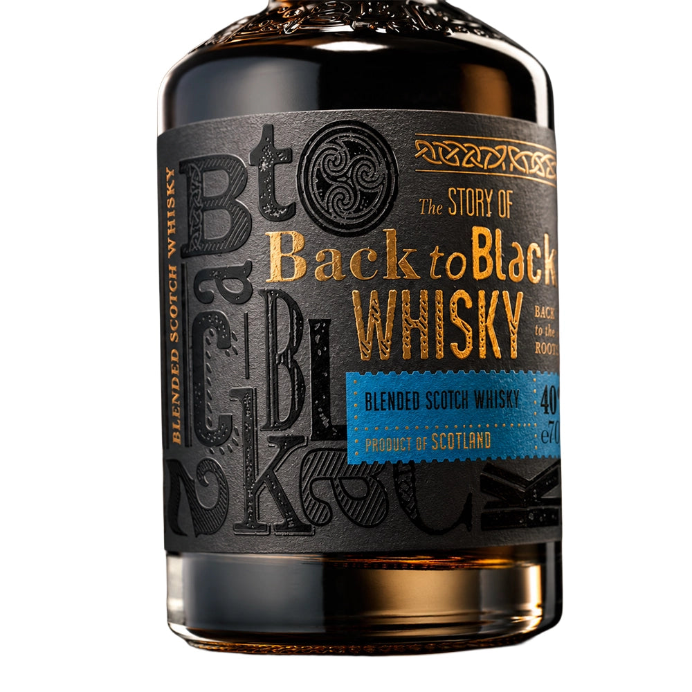 The Story of Back to Black Blended Scotch Whisky