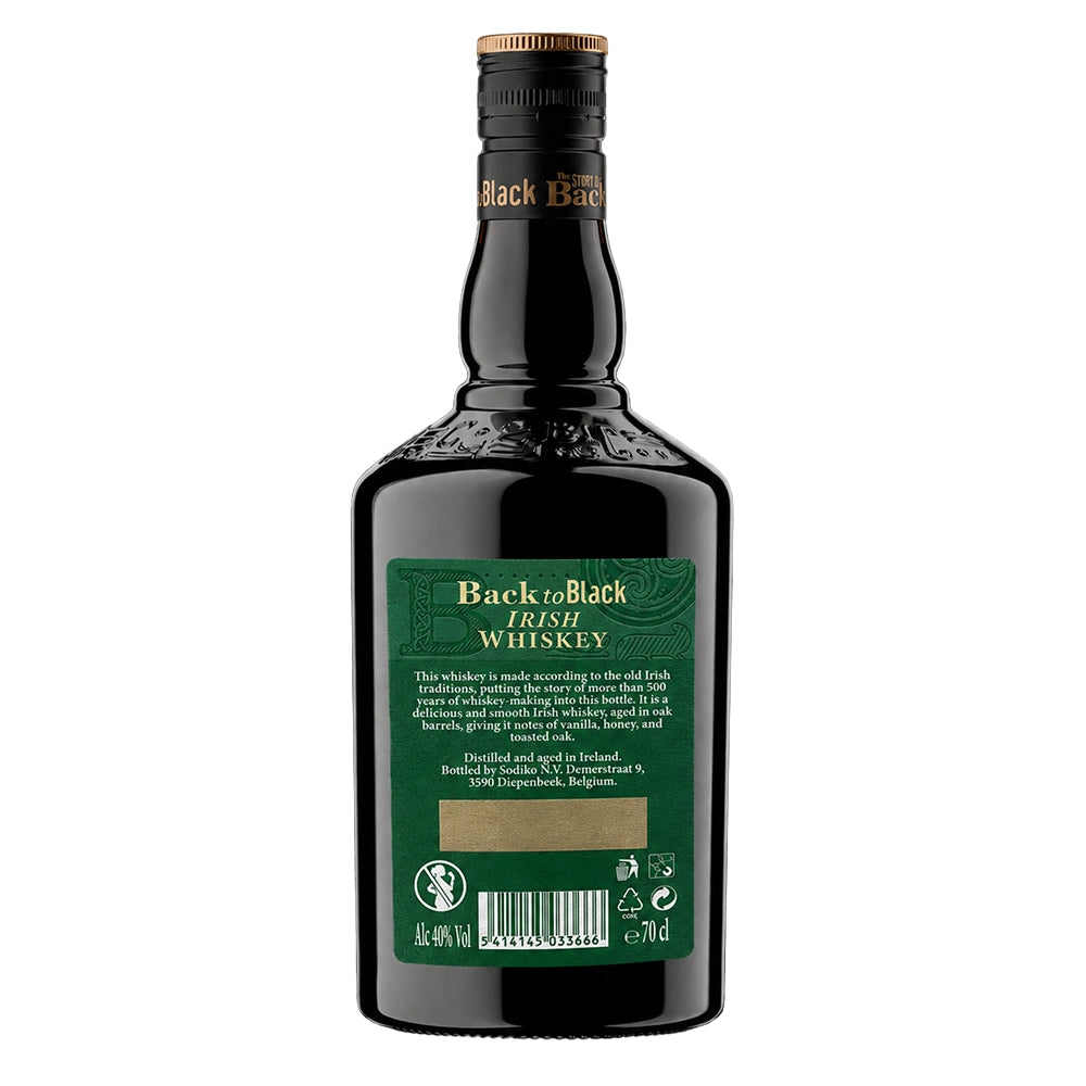 The Story of Back to Black Blended Irish Whiskey
