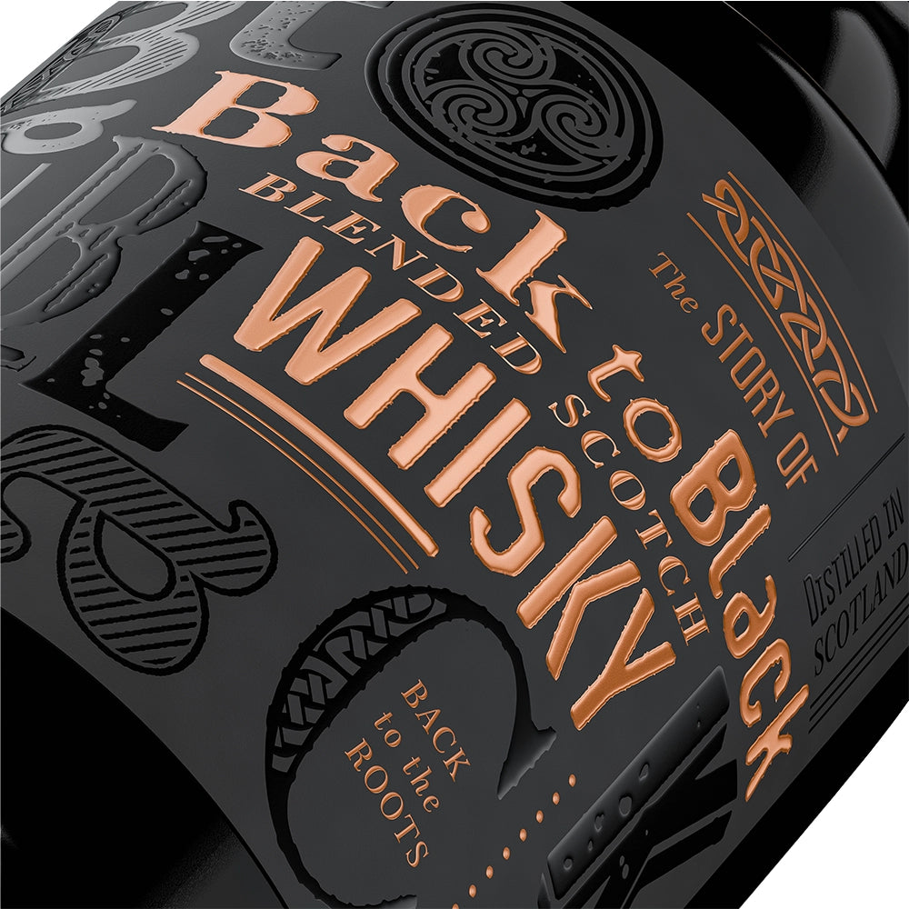 The Story of Back to Black Blended Scotch Whisky