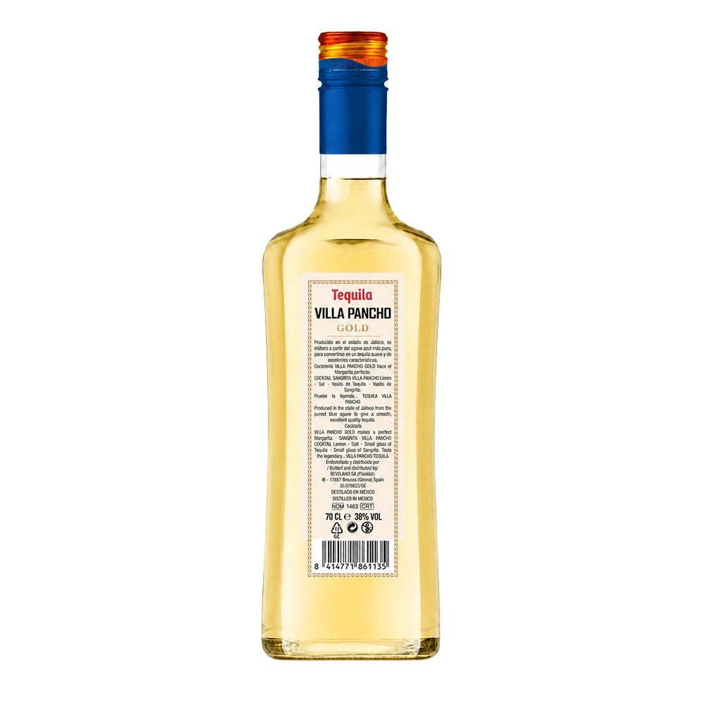 Villa Pancho tequila gold