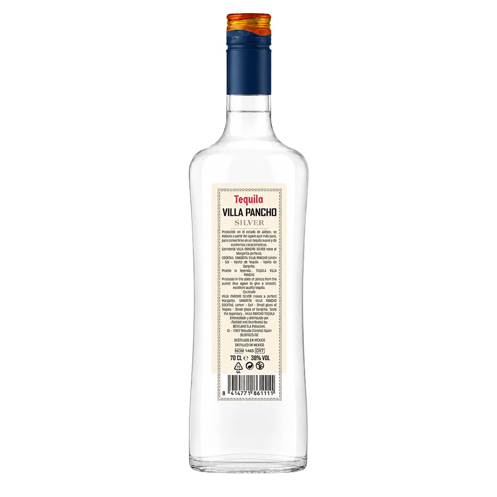 Villa Pancho tequila silver