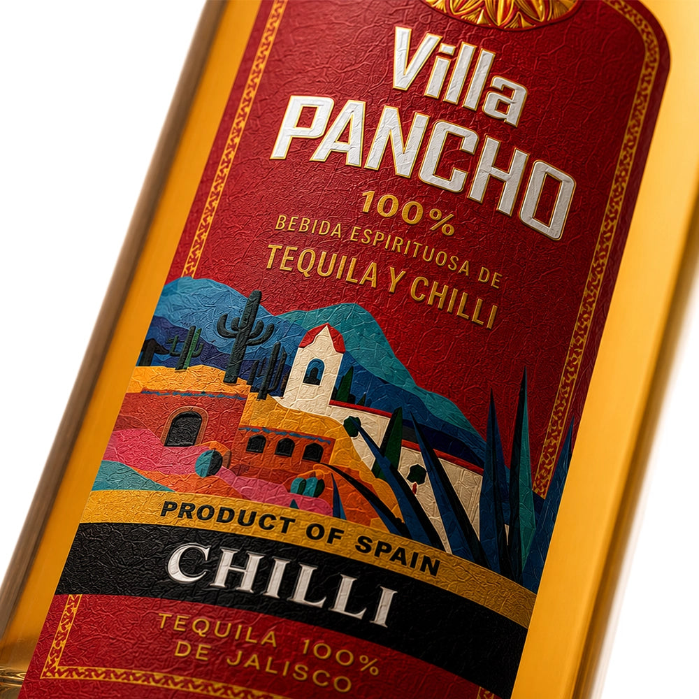 Villa Pancho chilli tequila