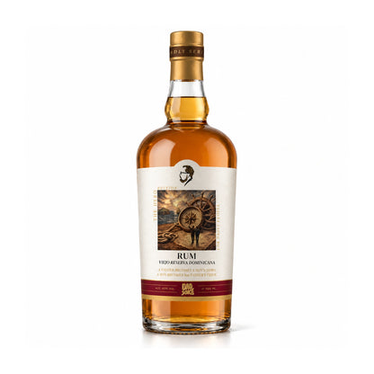 Dad Joke Serious Rum Viejo Reserva Dominicana front view