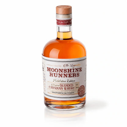 Moonshine Runners Blended Canadian Whisky hero shot