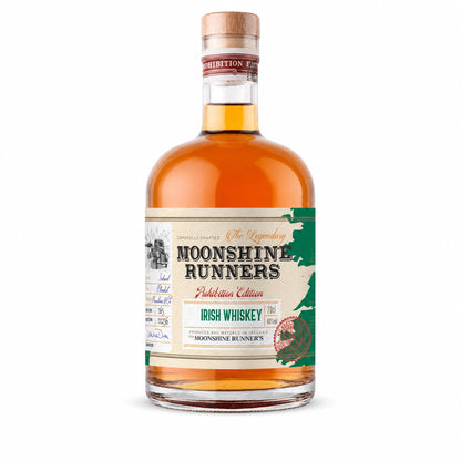 Moonshine Runners Irish Whiskey front view