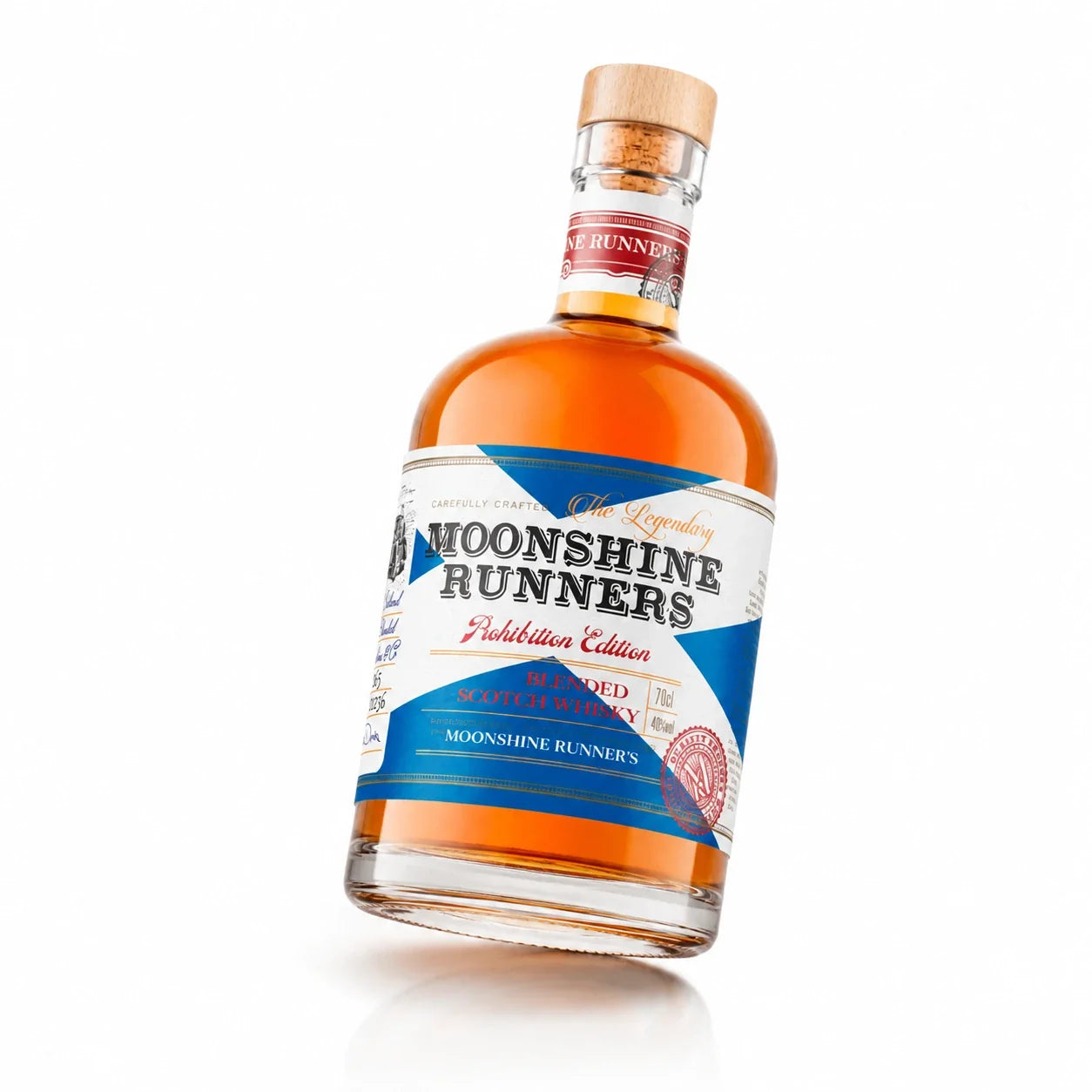 Moonshine Runners Blended Scotch Whisky hero shot