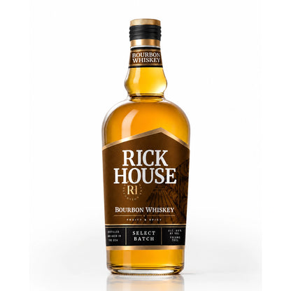 Rick House Bourbon Whiskey front view