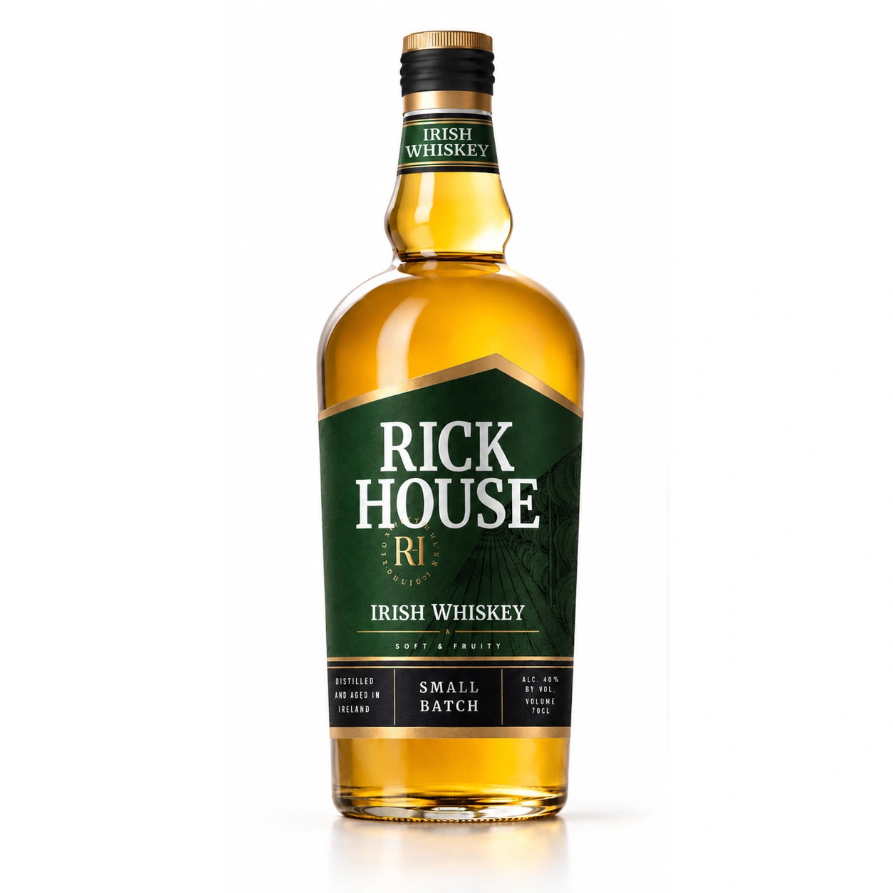 Rick House Irish Whiskey front view